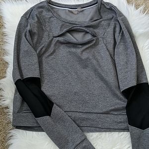 Zella Crop Workout Top